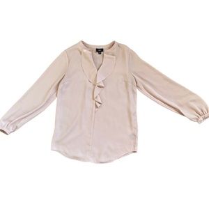 Pink Mossimo Long Sleeve Blouse Size XS